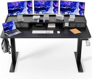 lot 22 image: Marsail Electric Standing Desk.