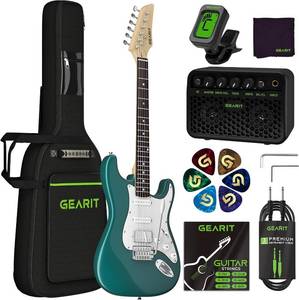 lot 24 image: GEARit GI-150 Canyon Series 39 Electric Guitar Set with Amplifier