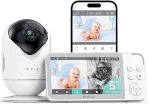 lot 28 image: VistaView Smart WiFi Baby Monitor