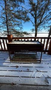 Raised Garden Bed with Steel Frame and Removable Liner