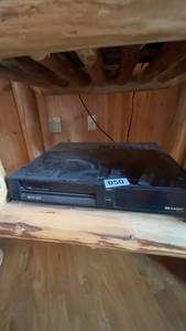 lot 50 image: Sharp VC-A105 VHS Player with HQ Plus Double Combo Filter