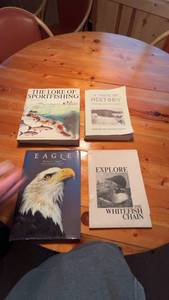 lot 116 image: Collection of 4 Local History Books - Fishing, Eagles, and More
