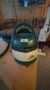 lot 126 image: Bissell Little Green Portable Deep Cleaner