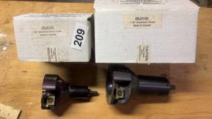 lot 209 image: Set of 2 Aluminum Tenon Cutters - 58 and 1-12