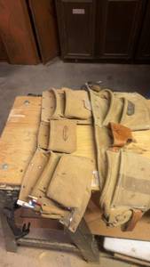 lot 213 image: McGuire-Nicholas Heavy-Duty Canvas Tool Belt with Pockets