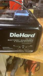 lot 225 image: DieHard 12 Volt Battery Charger & Engine Starter - Fully Automatic