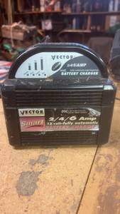 lot 227 image: Used Vector and Exide Fully Automatic Battery Chargers
