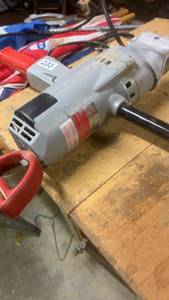 lot 233 image: Used Milwaukee Super Hole Shooter Electric Drill Model 1854-1