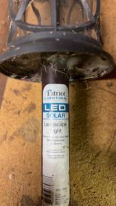 lot 247 image: Set of 12 Patriot Lighting LED Solar Landscape Lights