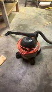 lot 258 image: Used RIDGID WetDry Vacuum Cleaner