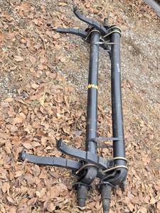 lot 33 image: Dual Axle Beam Assembly with 5600 lbs Capacity - Outside of Springs 52, Total Width 74