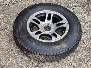 lot 54 image: Used 15-inch Eco-Trail Tire with Alloy Wheel ST20575D15