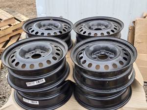 lot 85 image: Set of 4 - 17x6.5 - 5x120mm Bolt Pattern Wheels - BMW, Impala, Malibu and Others See Desc