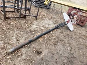 lot 120 image: Used Outdoor Basketball Hoop with Backboard and Rim