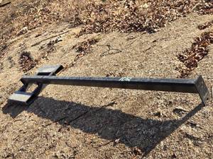 lot 142 image: New Telehandler Boom Extension Approx. 116 for Forklift or Skid Forks