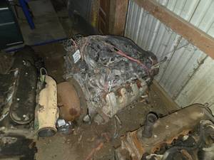 lot 311 image: Used Engine - 2017 5.3 Chevy Half Ton - Was in a Fire