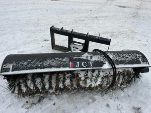 lot 6B image: Skid Loader Brush  Sweeper Attachment
