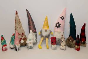 lot 53 image: Handmade Gnomes