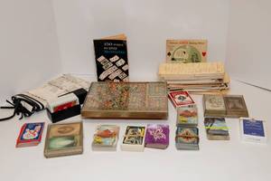 lot 72 image: Card Items including Bridge, Solitaire and Multiple Card Decks