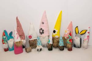 lot 83 image: Handmade Gnomes Lot #2