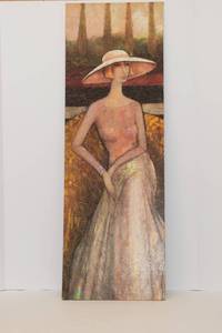 lot 80 image: Salon 1 by Ludmilla Curilova - 12 in x 36 in