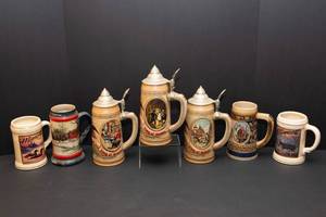 lot 111 image: Anheuser Busch Beer Steins