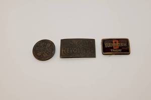lot 113 image: Belt Buckles