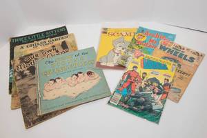 lot 136 image: Vintage Comic Books and Childrens Books