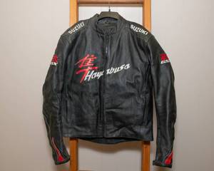 lot 187 image: Suzuki Hayabusa Motorcycle Leather Jacket
