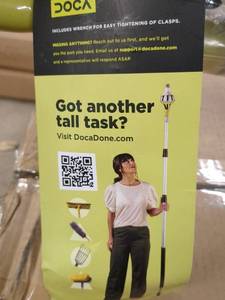 lot 31 image: DocaDone Tall Tool Extender with Accessories