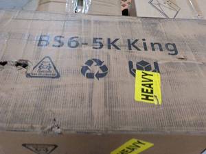 lot 40 image: Heavy Duty King Size Box - BSC6-5K King