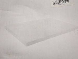 lot 42 image: Econoco Pipeline Melamine Shelf 2-Pack - 15.75 W x 24 L