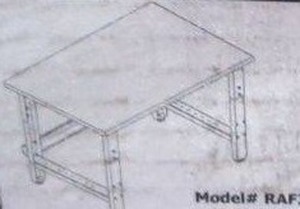 lot 46 image: BenchPro Workbench - Adjustable Height, 72 Length