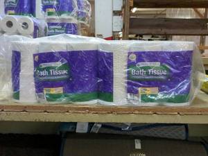 lot 72 image: Bulk Pack of 96 Rolls of Bath Tissue