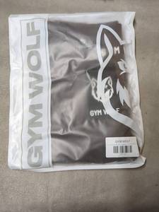 lot 79 image: GYM WOLF High-Waisted Scrunch Leggings in Chocolate, Size XS