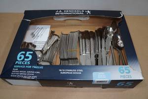 lot 12 image: JA Henckels 65-Piece Service for 12