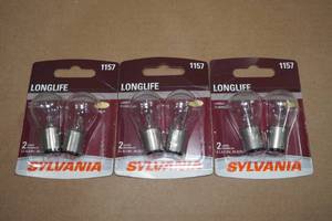 lot 53 image: 3 2-Packs of Sylvania Longlife Bulbs 1157