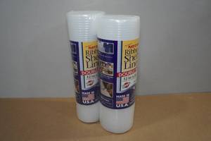 lot 89 image: 2 Plast-O-Mat Ribbed Shelf Liner 12x20
