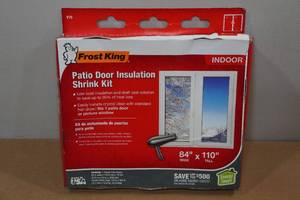 lot 92 image: Frost King Patio Door Insulation Shrink Kit 84x110