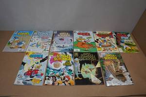 lot 174 image: 10 Disney Comic Books - Donald, Uncle Scrooge