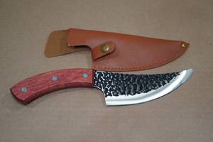 lot 175 image: Carbon Steel Viking Co Hammered Knife