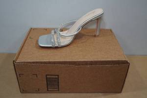 lot 199 image: Arromic Womens Rhinestone Heels -Size 8