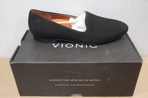 lot 201 image: Vionic Womens Willa Slip-On Flats -Size 9