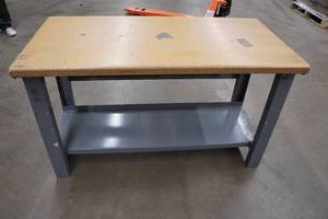 lot 50A image: Work Station Table