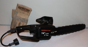 lot 53 image: GarageShop Lawn & GardenRemington 14 Limb N Trim Electric Chain Saw