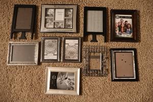 lot 34 image: Wall Shelf Picture FramesAssorted Sizes