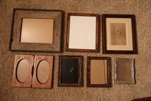 lot 38 image: Wall Shelf Picture FramesAssorted Sizes