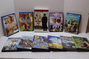lot 95 image: (12) DVD Movie Collection...Childrens & Spiritual Etc
