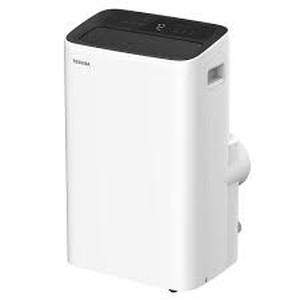 lot 38 image: Toshiba 8,000 BTU (12,000 BTU ASHRAE) 115-Volt Smart Wi-Fi Portable Air Conditioner up to 350 sq. ft. Cools and Dehumidifies   Customer Returns See Pictures