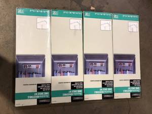 lot 17 image: Lot of  Everbilt 5.25 H 5-Pair White Vinyl Shoe Rack  Customer Returns See Pictures